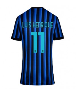 Günstige Inter Milan Luis Henrique #11 Heimtrikot Damen 2025-26 Kurzarm